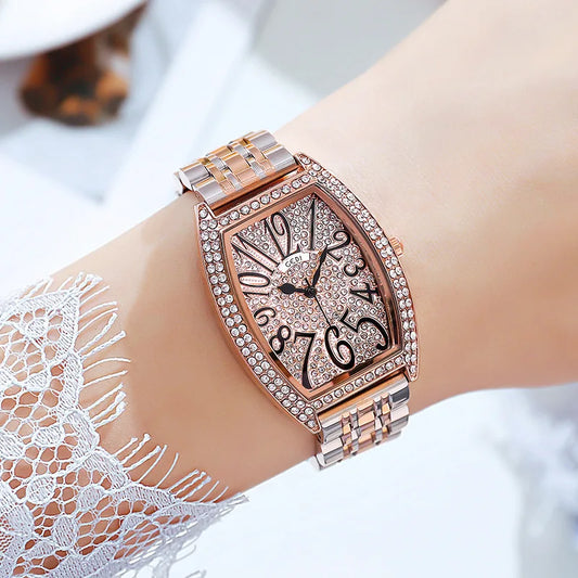 2022 Luxury Brand Women's Watches Stainless Steel Quartz Ladies Orologi Replica Di Lusso Relogio Feminino Lindo